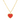 Red Heart Necklace