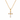 Tiny CZ Cross Necklace